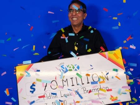 Brampton winner collects record $70M Lotto Max prize.